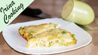 Молодые КАБАЧКИ ? Что БЫСТРО Приготовить из Молодых Кабачков  ФРИТТАТА Frittata ✧ Ирина Кукинг