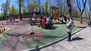 Днепр 0235 Парк Зеленый Гай Вход со стороны проспект Кирова Днепропетровск