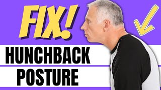 2 Best Exercises for Hunchback, Poor Posture, Kyphosis & Head Forward.