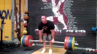John Cena in the gym - deadlift
