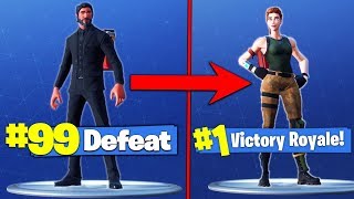 Do Expensive Skins MAKE YOU *LOSE* In Fortnite Battle Royale?!