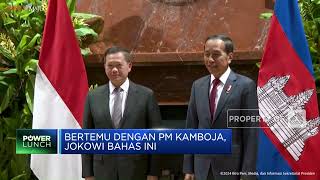 Bertemu Dengan PM Kamboja, Jokowi Bahas Ini