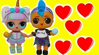 КУКЛЫ ЛОЛ Первая встреча Единорог и Панки Мультик про игрушки LOL SURPRISE | TOYS AND DOLLS