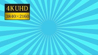 ► 4K UHD SunBurst/Starburst effect (Animating Sun rays) - Cool Cartoon Vortex FOR FREE [BLUE]