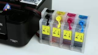 Инструкция по установке СНПЧ на МФУ Epson XP-432
