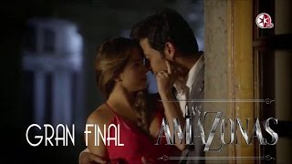 Las Amazonas Gran Final Cena de Compromiso de Diana y  Alejandro