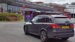 Bus Collision In Warrington Bus Station - 18th September 2017