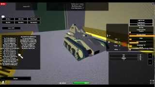Roblox L'ets Play W.o.T : Part 1 looking the tank