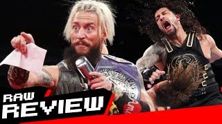 REVIEW-A-RAW 9/25/17: Enzo Pisses Off 205 Division, Reigns to Rejoin The Shield?