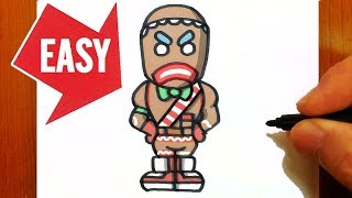 How to draw Fortnite skins【Merry Marauder】Easy & Cute drawing｜Jolly Art NEGI