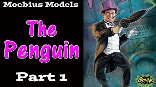 Building Moebius Models 1/8 The Penguin Part 1