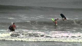 Hurricane Boogie Boarding