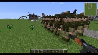 Modyfikacja-mod minecraft (flan's mod)