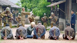 國軍隊長為救村民，獨闖日軍刑場，一把大刀狂砍數十日軍！