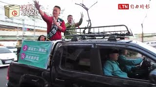 陪陳柏惟掃街 卓榮泰：台中鄉親對陳越來越熱情