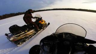 Winet ice rink/ Arctic Cat 700/ BRP ski-doo skandic swt 600 ace
