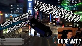 Funny And Lucky Moments - NFS Underground - Ep. 1