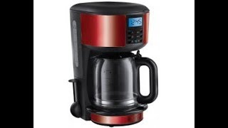 Распаковка. Капельная кофеварка RUSSELL HOBBS Legacy Red (20682-56)