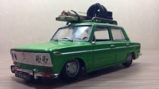 Тюнинг масштабной модели ваз 2103 деревня!