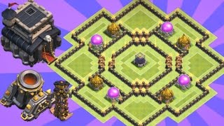 Th9 Farming Base 2017 Anti Dark Elixir & Trophy Base With Replay Anti Everything