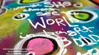 journal d'artiste "she chooses…" art journaling