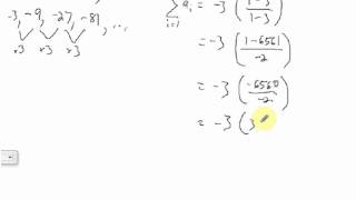 Partial Sums of Geometric Sequences