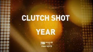 2018 NBA Awards - Clutch Shot of the Year Nominees