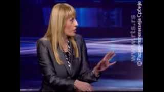 Јадранка Јоксимовић гост емисије "Упитник" - РТС1 04.03.2014.