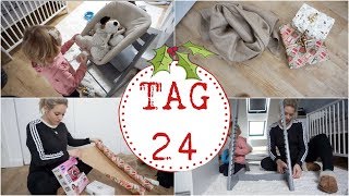 VLOGMAS #24 ❘ Letzter Vlog ❘ Geschenke einpacken ❘ Baby Hochstuhl ❘ MsLavender