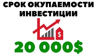 ? Срок окупаемости инвестиций дивидендами. За сколько окупятся инвестиции 20000$ в акциях США?