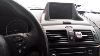 Установка планшета в bmw x3(e83)