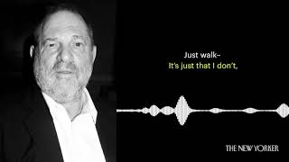 Harvey Weinstein leaked audio