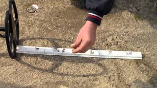test depth Pirate metal detector a search coil 10 x 12 inch