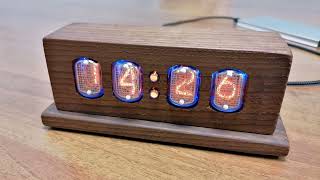 ランプ時計 Ламповые часы, Lamp clock