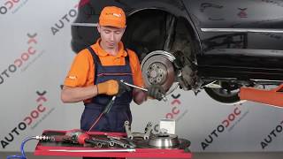 VW / AUDI / SKODA discos de travões substituir | pastilhas de travão substituir [TUTORIAL]