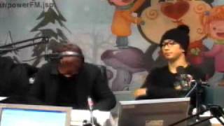 (Cut) 110126 MBLAQ 87line dancing to T-ara Yayaya at Young Street radio