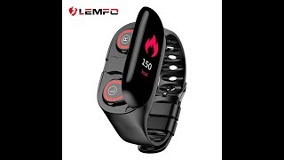 LEMFO M1 Newest AI Smart Watch With Bluetooth Earphone Smart Wristband Long Time Standby Sport Watch