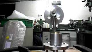 Self starting compressed air engine
