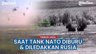 Militer Rusia Hancurkan Tank NATO pada Pemburuan Malam di Zona Invasi