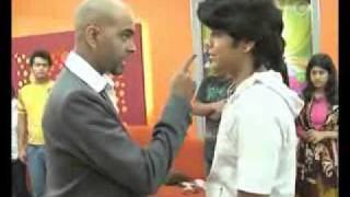Lovers fight on TV, Raghu Ram throws out guy (w/ subtitles)