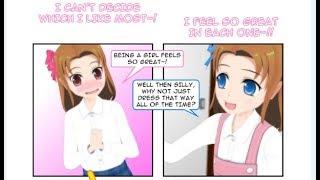 Becoming My twin sister || Tg Story || MaleTo Female Transformation || Boy To Girl