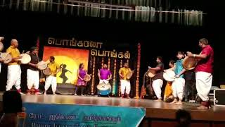 RITS Pongal 2020 - Parai Performance 2 with Audience Dance