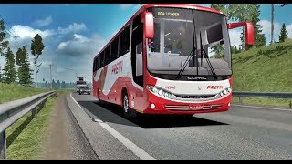 ETS2 1.35, Bus Comil 325 Volks, "Trânsito e 6 Marchinhas"