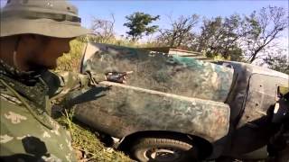 7 бат. ДУК ПС поехали валить сепаров, но ополченцы их расстреляли нахуй
