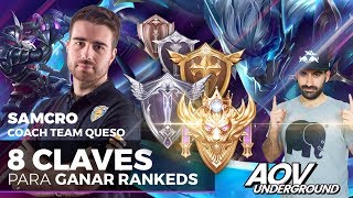 8 CLAVES PARA LLEGAR A MAESTRO EN SOLO Q *TIPS CON EL COACH DE TEAM QUESO* | AOV Underground 44