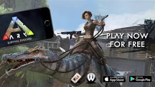 Игра ARK: Survival Evolved вышла на мобильных системах iOS и Android!