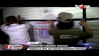 Tindak Lanjut Temuan Pengunjung Gunakan Narkotika, Kini Diskotek Crown Disegel | tvOne