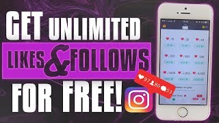 GET 100% REAL LIKES & FOLLOWERS ON INSTAGRAM FOR FREE ** 2018 ** WORKING