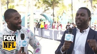 Greg Jennings gives Michael Vick his top 7 receivers of all time | QB7 | FOX NFL