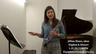 Oboist Jillian Honn returns to the Symphoria stage to perform Jennifer Higdon's Oboe Concerto.